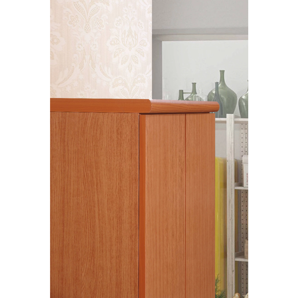 Title 2, Hodedah 2 - Door Wardrobe with 4 - Shelves, be...