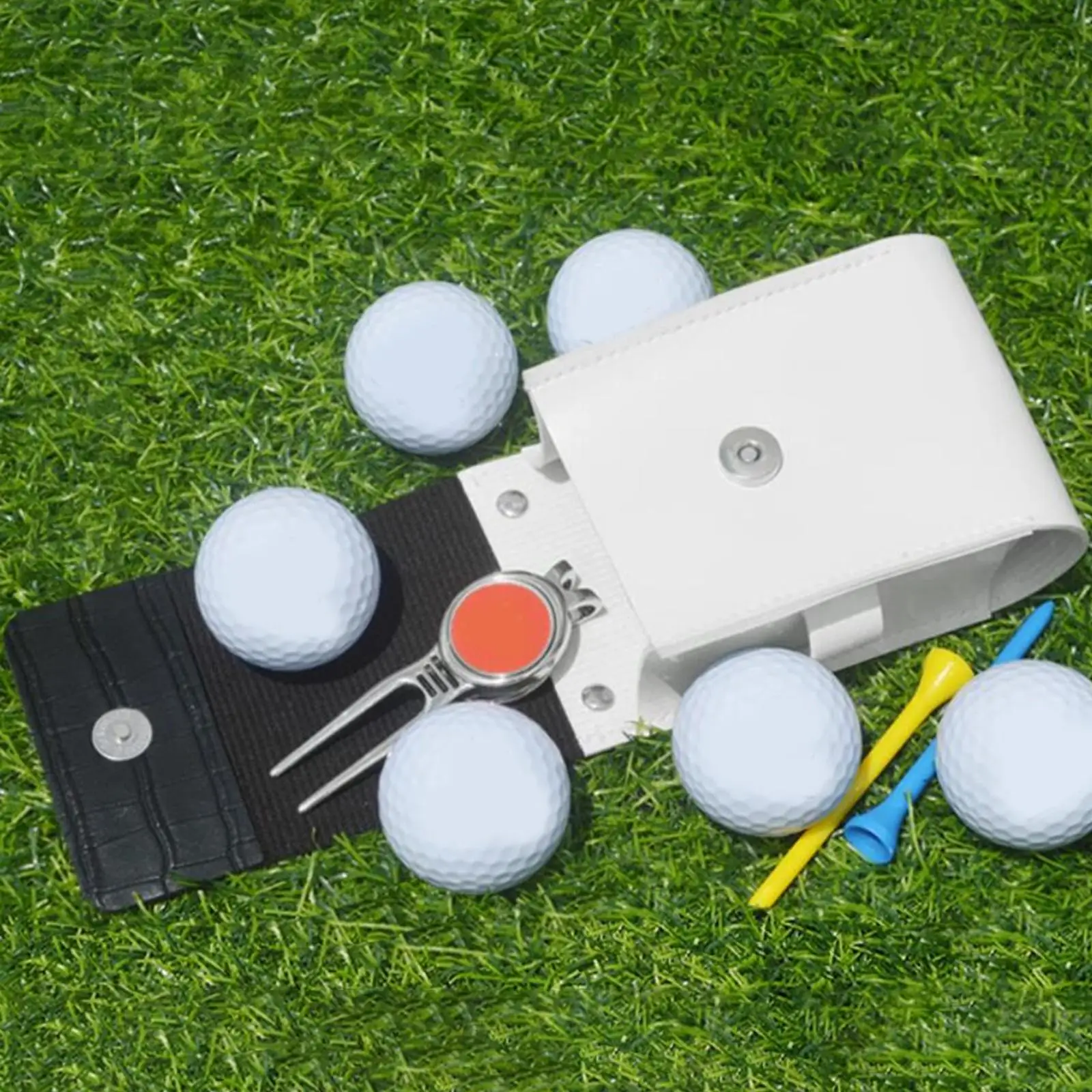 Golf Rangefinder Case Protector Range Finder Carry Bag Lightweight Pouch Portable Golf Waist Bag for Tee Holder