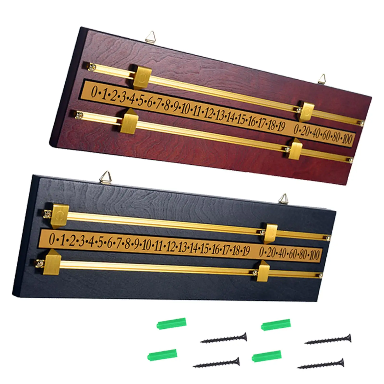 Portable Shuffleboard Scoreboard Counters Billiard Score Keeper Accessories