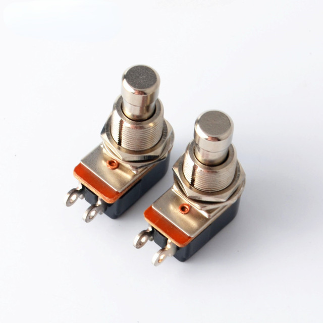 Pulsante Momentaneo Pedale Interruttore A Pulsante SPST Momentaneo Soft Touch - Per Pedali Chitarra Stomp Box Interruttore Per Pedale Chitarra - Foto 4