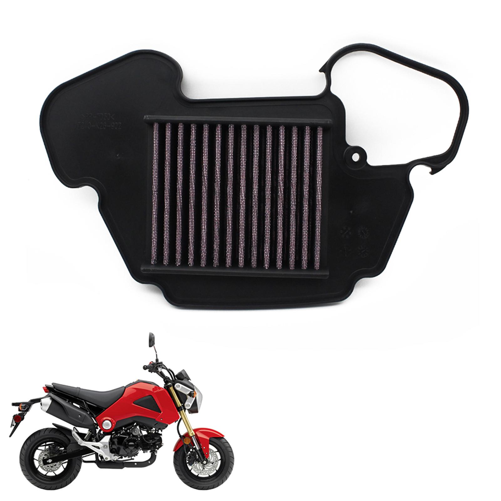 Air Intake Filter Cleaner Element Motorbike Air Filter for Honda Msx125