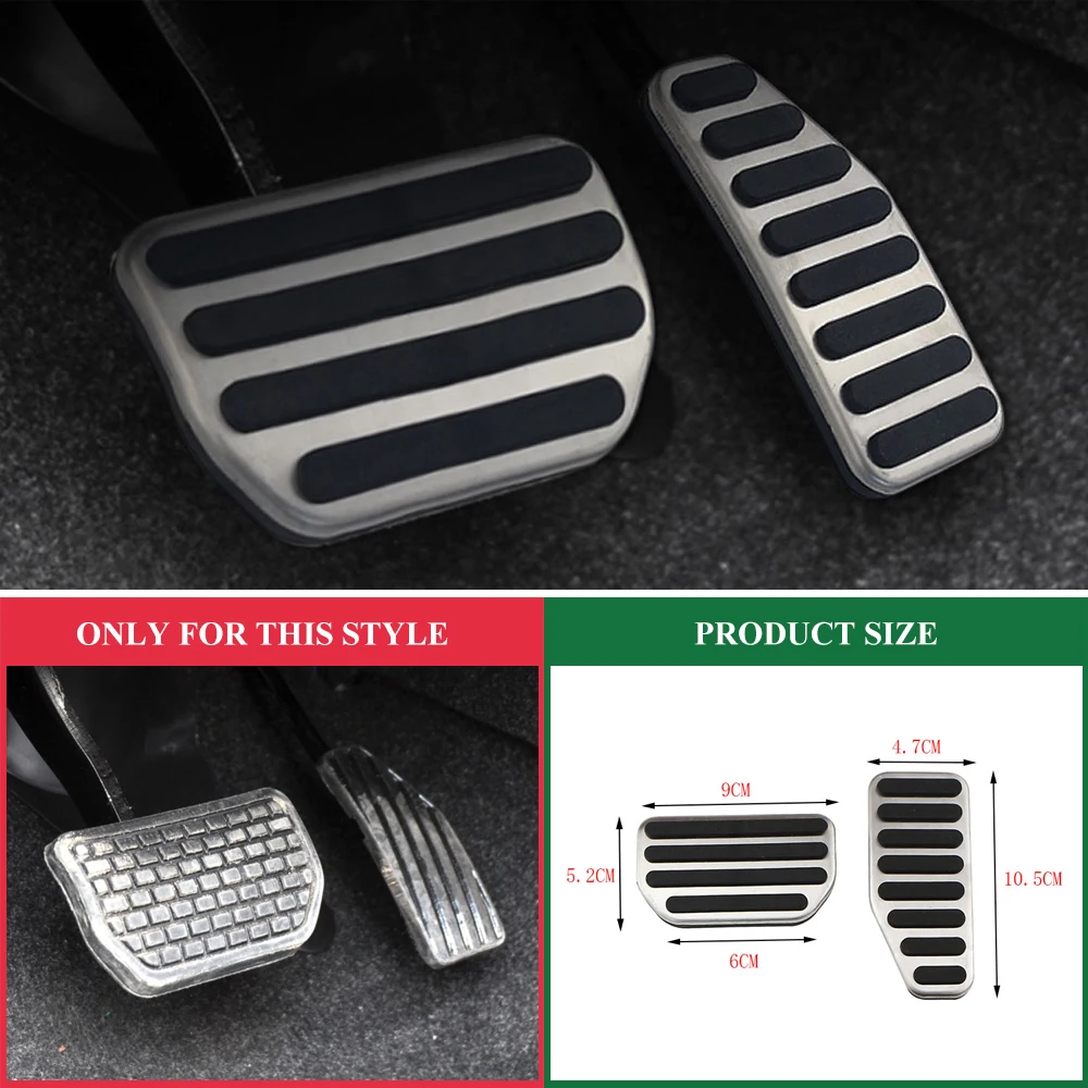 Pedales de coche para Suzuki - detalle de material