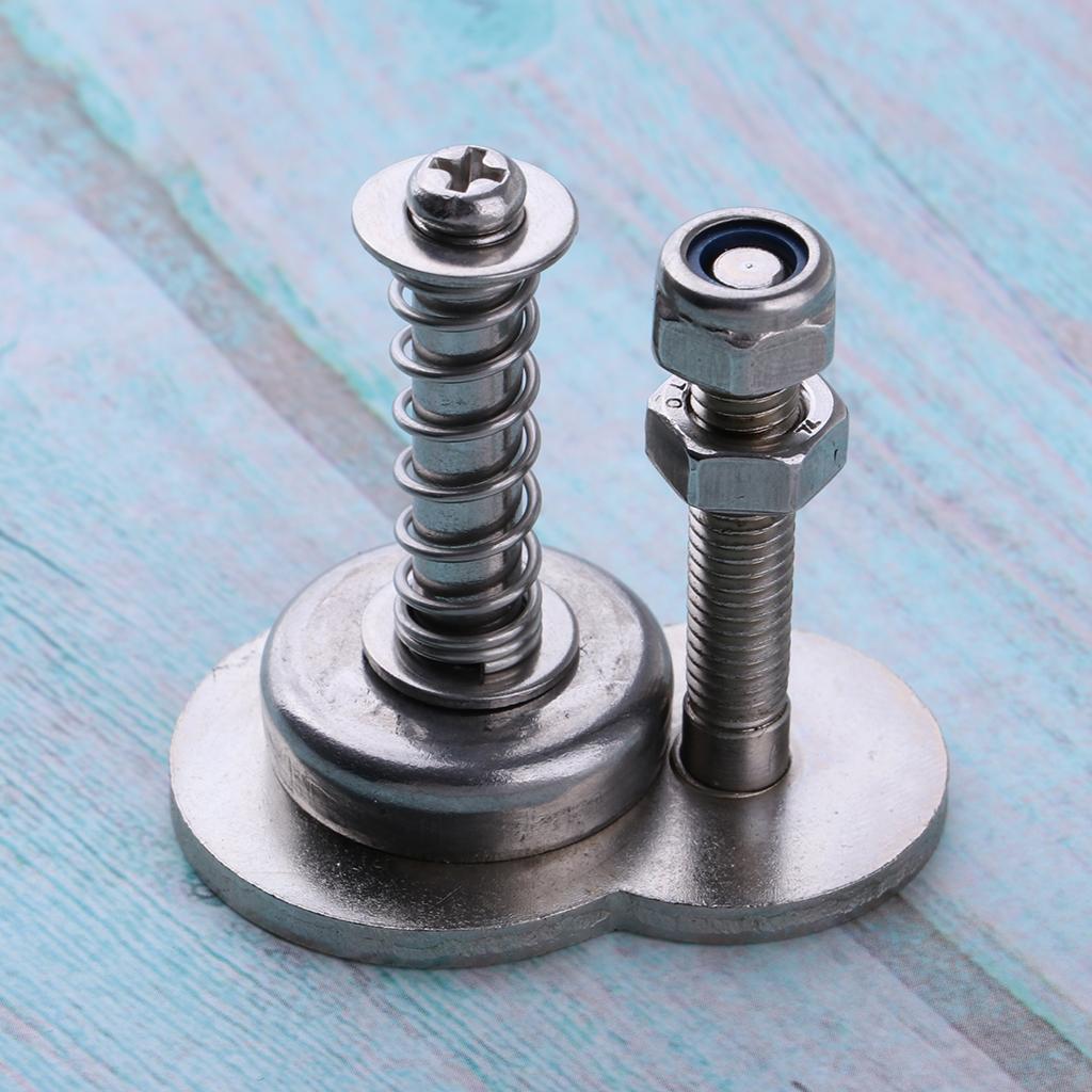 Folding Bike Bicycle Magnetic Buckle Metal Spring Anti-Loose Magnet Catch Holder Stopper