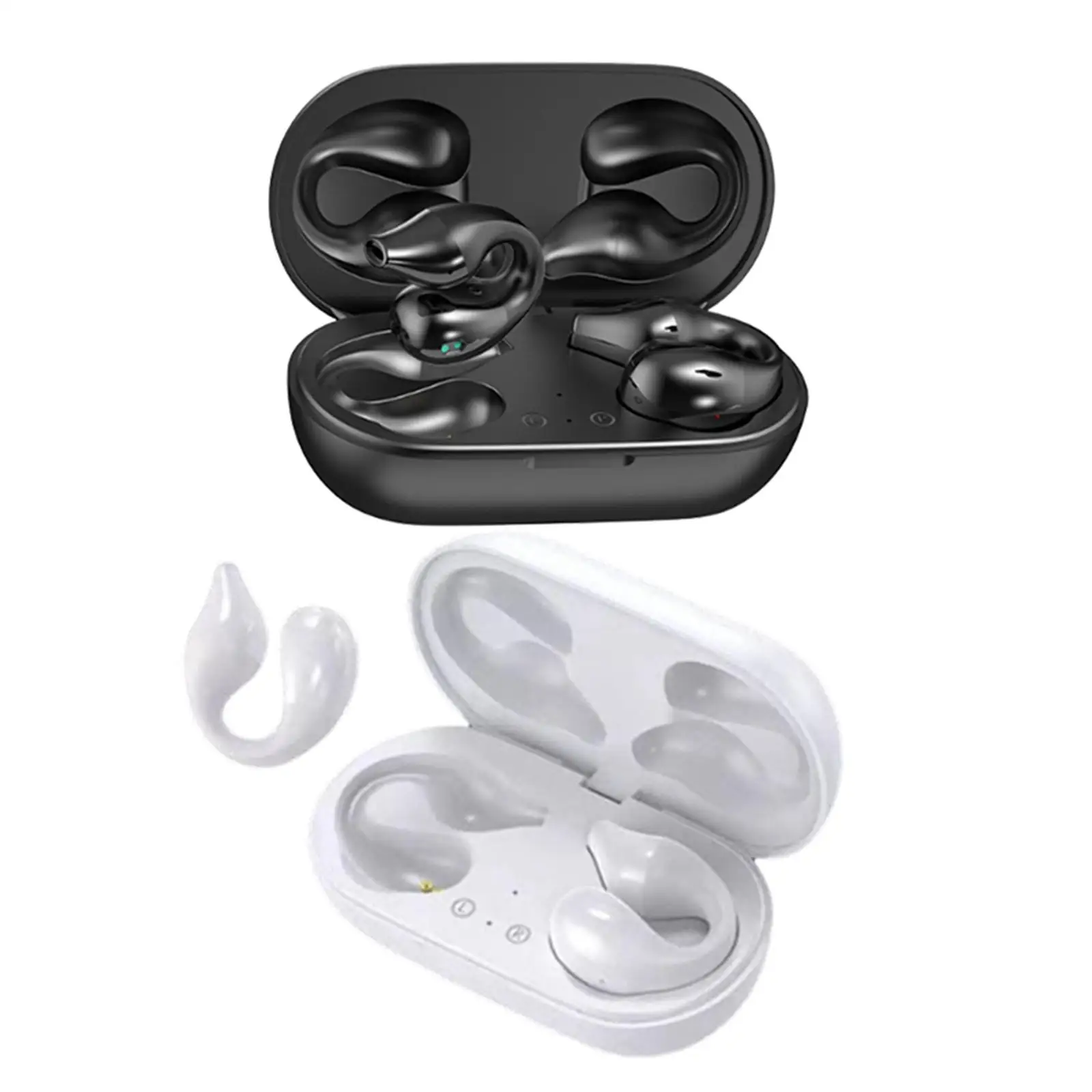 Air Conduction Headphones Sports Earphones BT 5.2 Over Ear Waterproof Wireless Earbuds for Games Fitness Workout Jogging Yoga