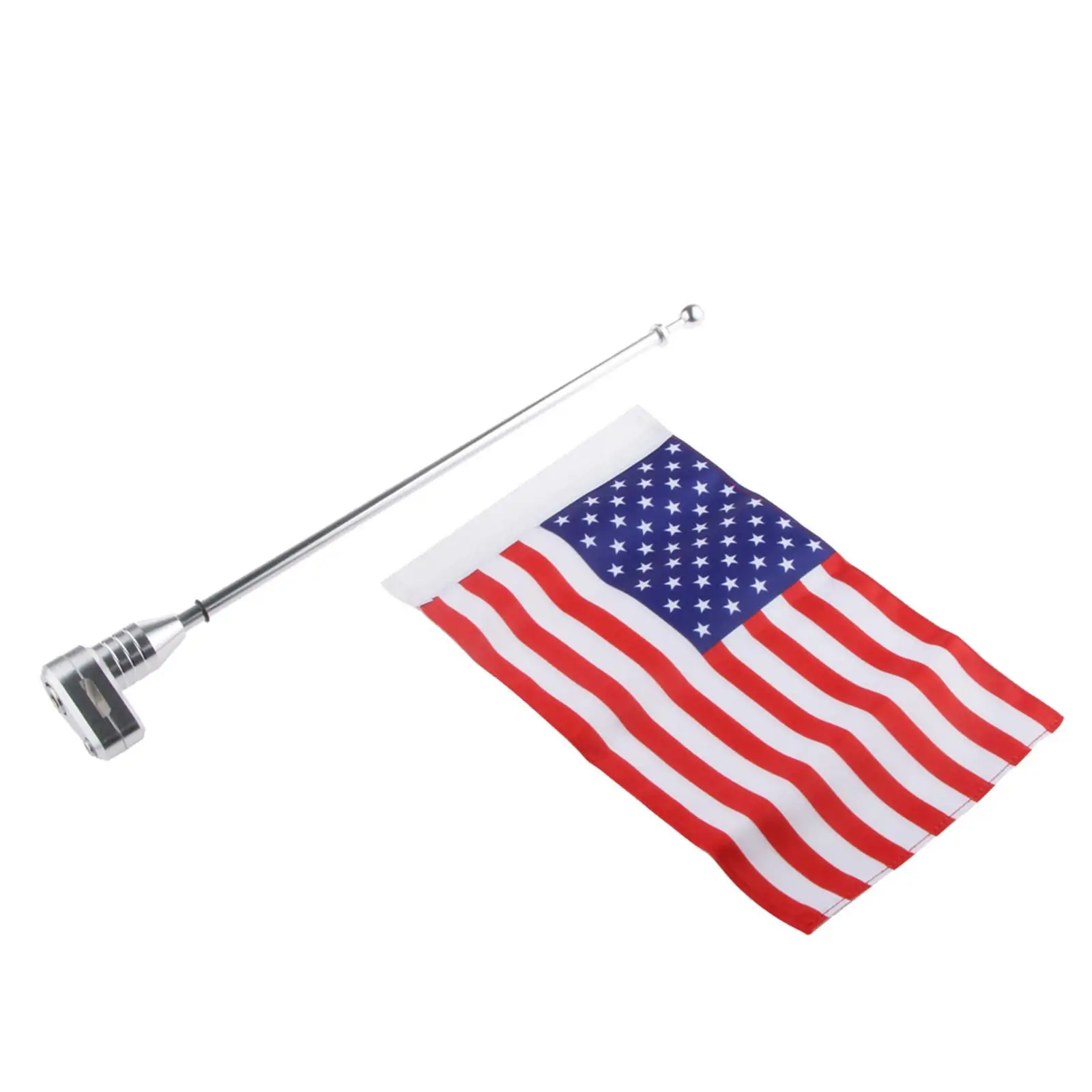 Motorcycle American With Aluminum Pole 10x6 Inch for XL883