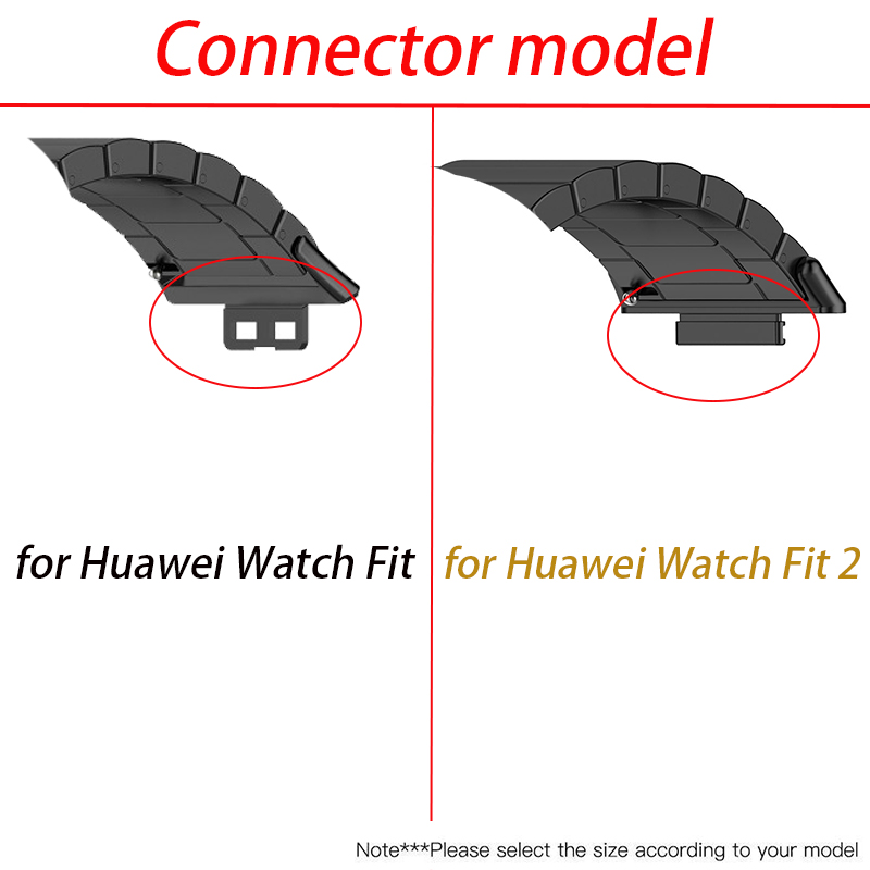 pulseira de aço inoxidável para huawei relógio ajuste acessórios banda relógio inteligente pulseira de metal para huawei relógio ajuste correa