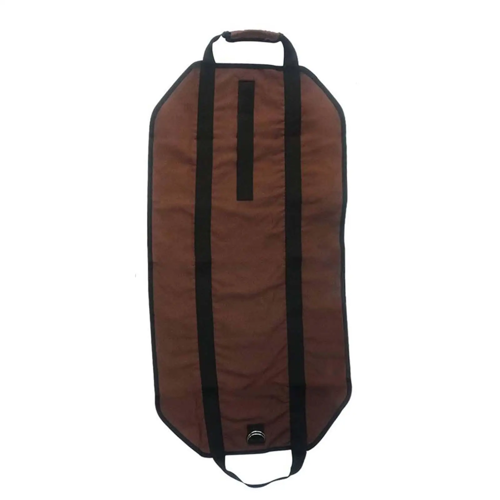 Portable Firewood Carrier Bag Log Tote Handbag Holder Rack Fireplace Fire Wood Large Capacity for Barbecue Fire Pit Picnic BBQ