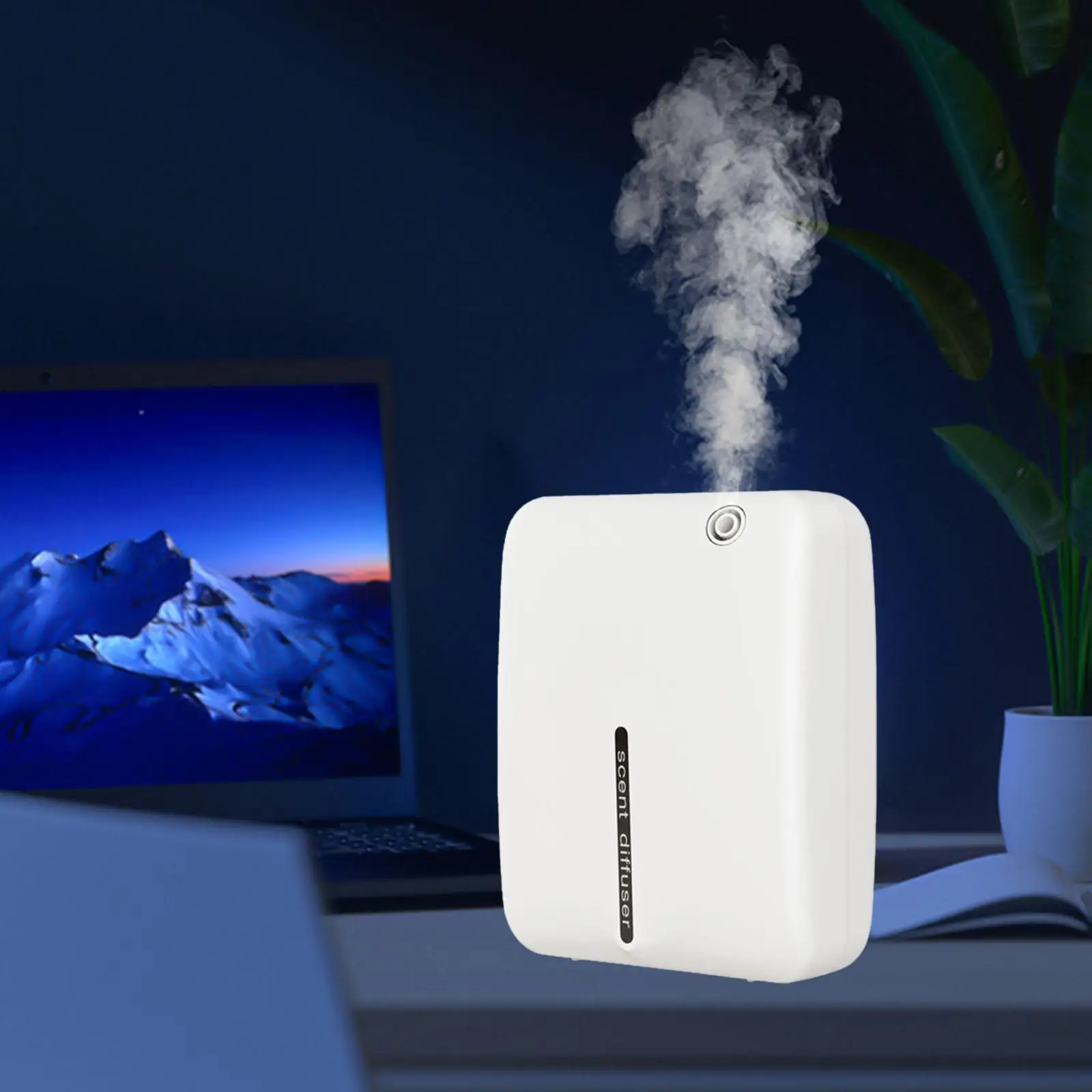 Smart Scent Air Machine with Fans US Plug Portable Fragrances Fragrant Essential Oil Diffuser for Yoga Office Collection Bedroom
