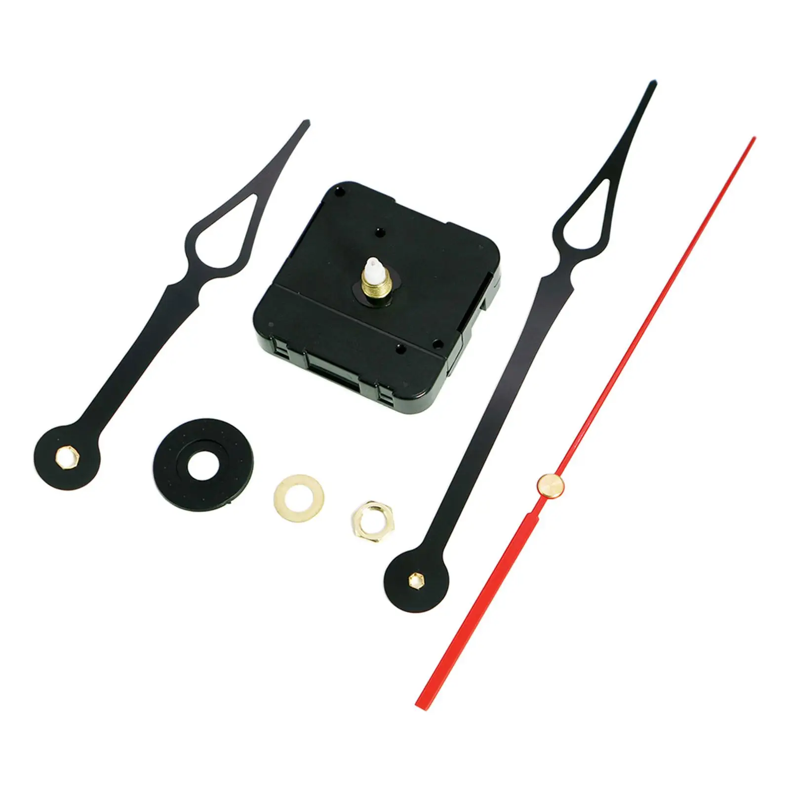 Wall Clock Movement, 24-Hour Clock DIY Replacement Repair Kit Parts - Hands, Motor and Mechanism