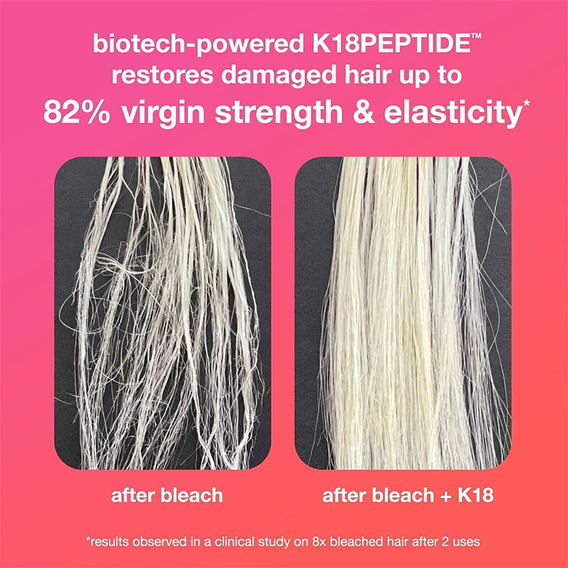 Best of Original K18 Leave-In Molecular Repair Hair Mask Damage Restore Soft Hair Deep Repair Keratin & Scalp Treat Hair Care Condition Reviews & Tips - Image 3