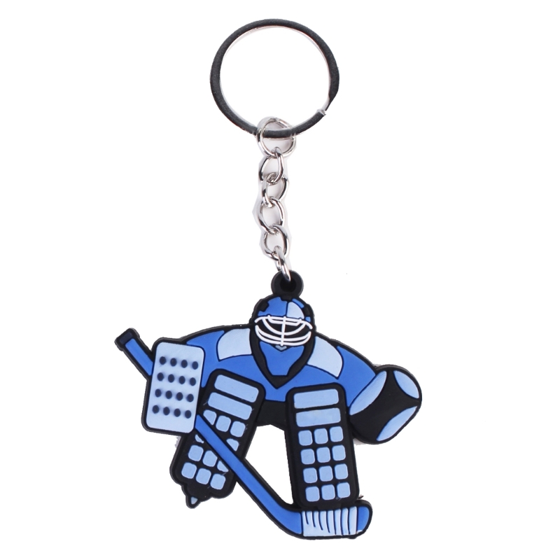 Description Picture 4 of itemIce Hockey Sports Pendant Keyring Cartoon Winter Sports Charm Keychain Car Keys Holder Bag Pendant Handbag Accessories