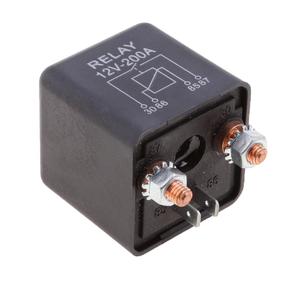 Pin Motorbike Starter Relay Solenoid Relay Switch for Split Charging