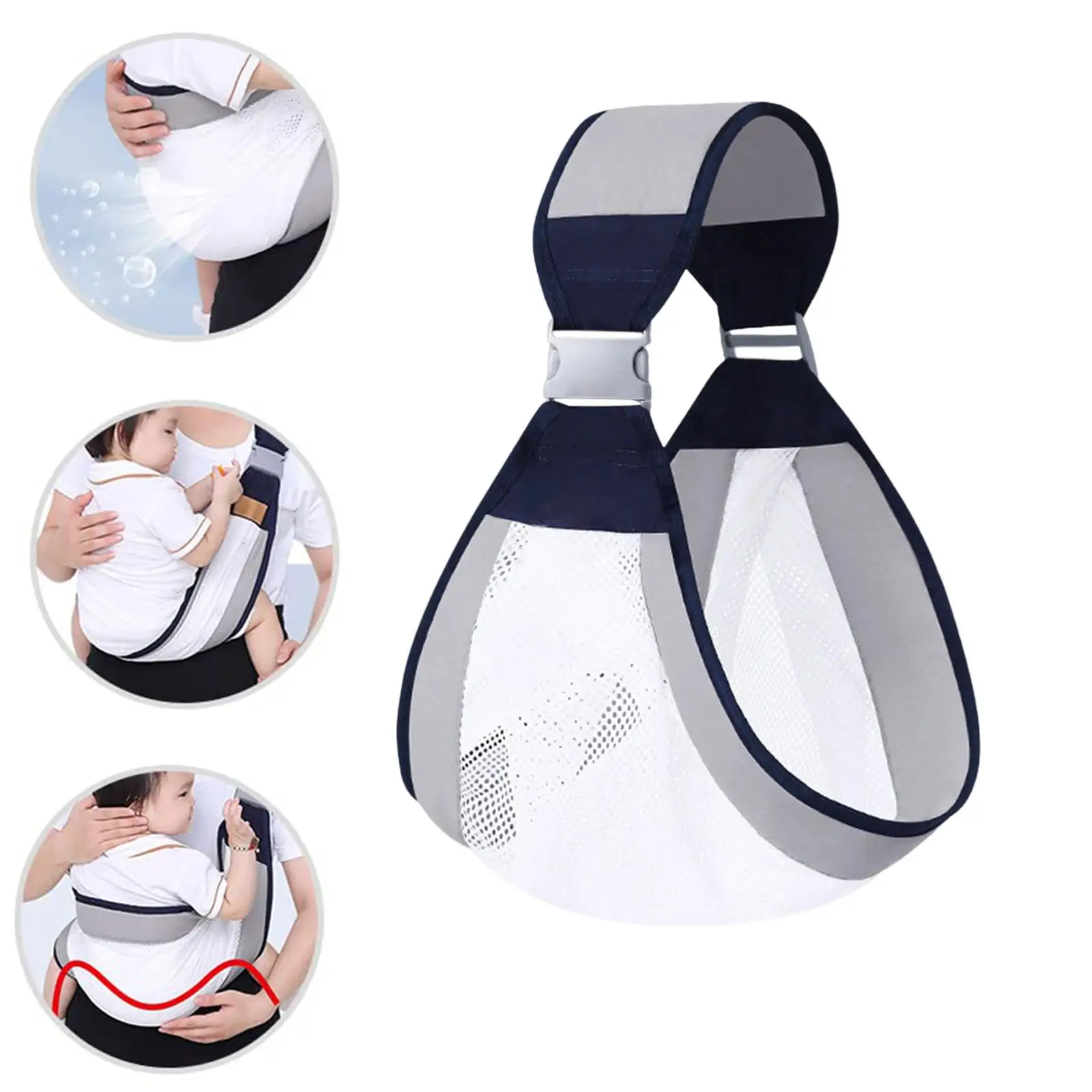 Baby Carrier  Breathable Infant Breastfeeding Nursing Carriers Soft