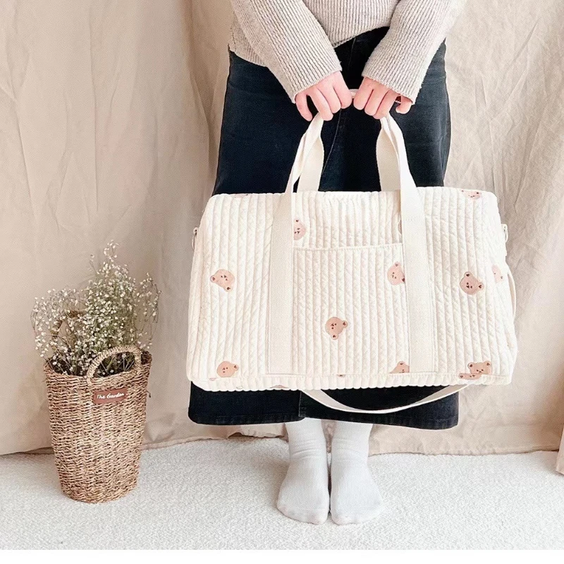 Kawaii Korean Style Large Cotton Tote Bag - Special Edition