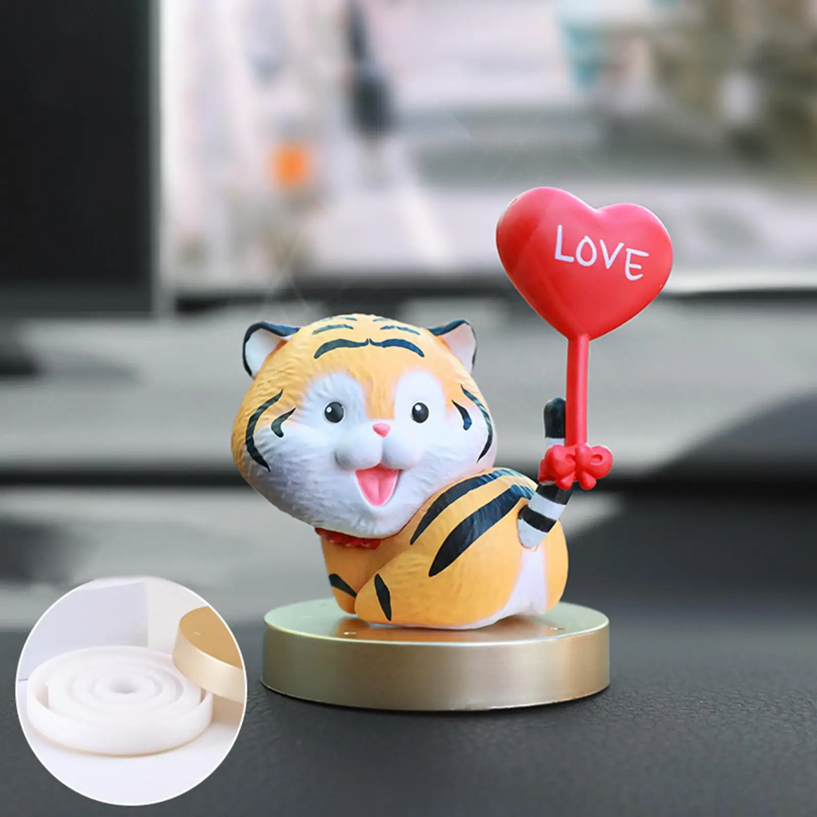 Car Air Freshener Ornament  Miniatures Figurines Crafts Fragrance Diffuser Statue Fortune Fit for Desktop Home Accessories