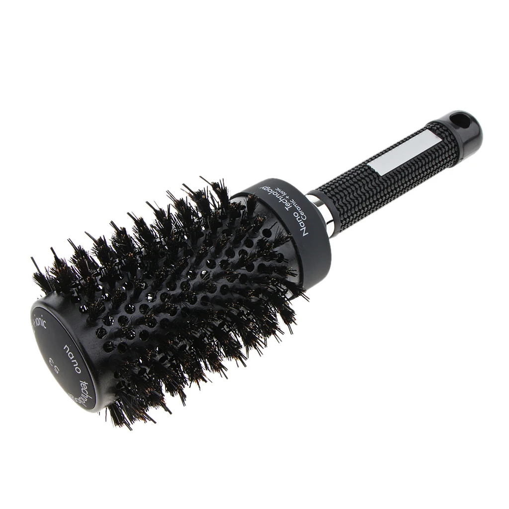 Professional Round Barrel Hair Brush Aluminum Radial Comb Curly Hair Comb