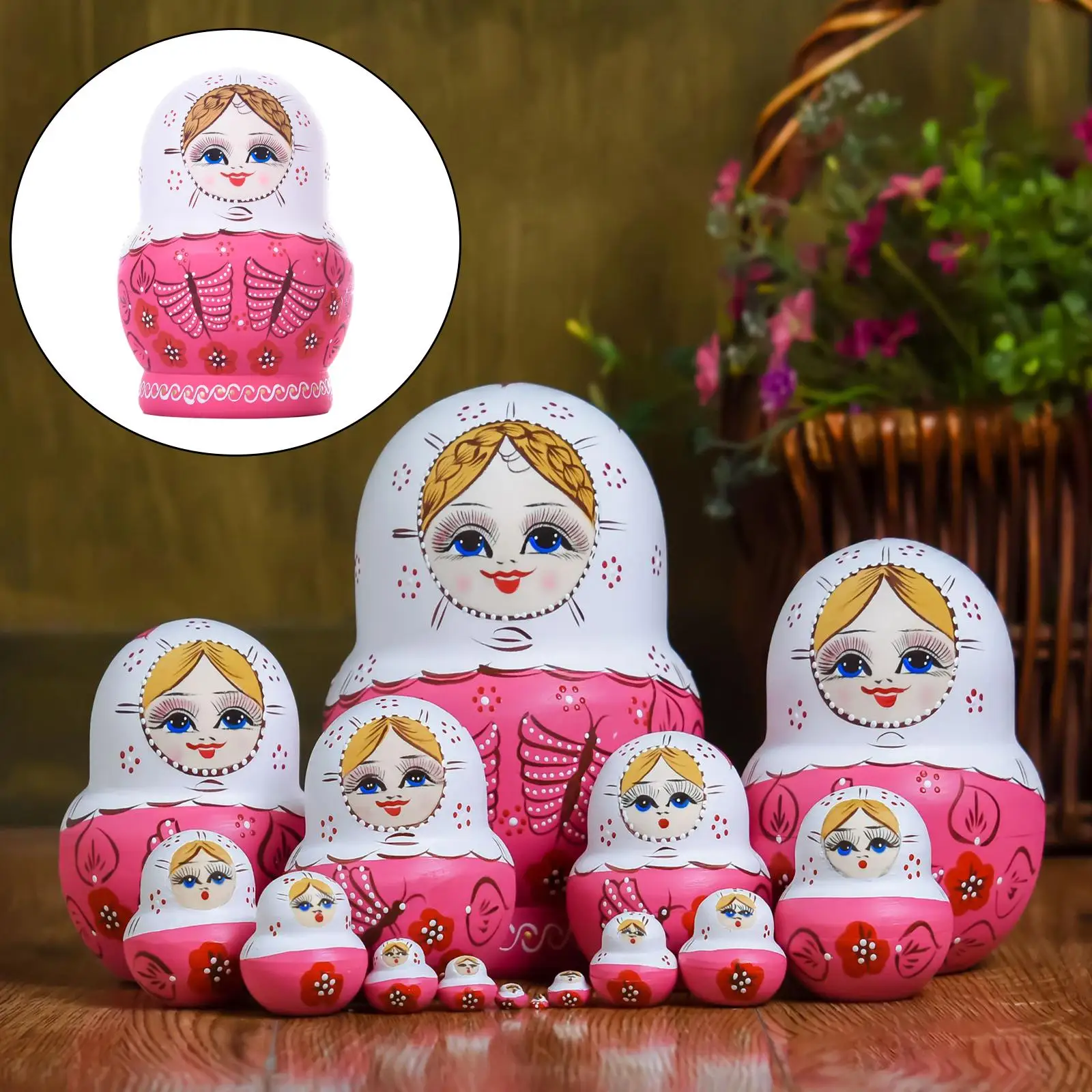 15 Layer Russian Nesting Dolls Matryoshka Dolls Educational Toys Home Decor