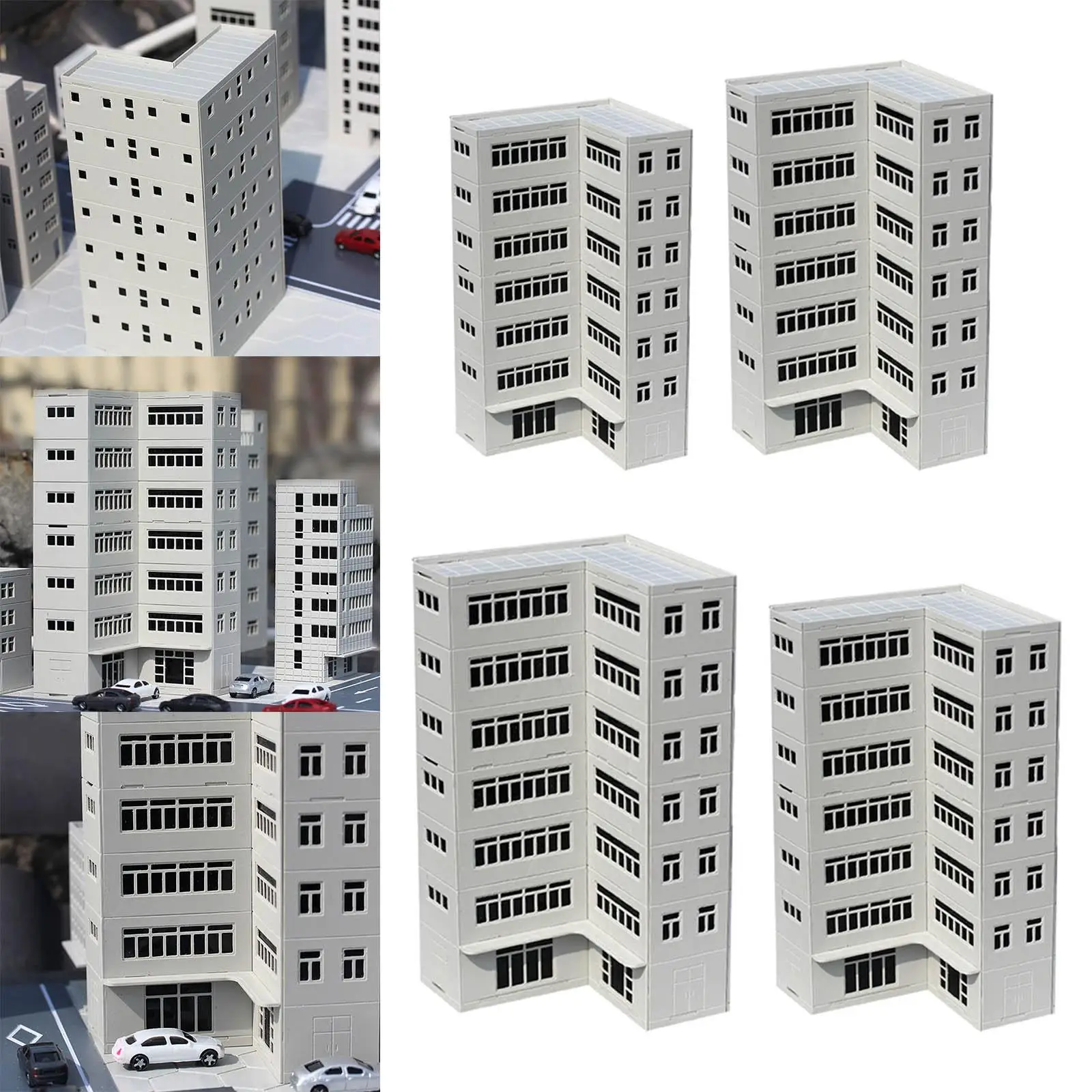 Miniature Architectural Buildings for Diorama Micro Landscape  Model Kit Decor
