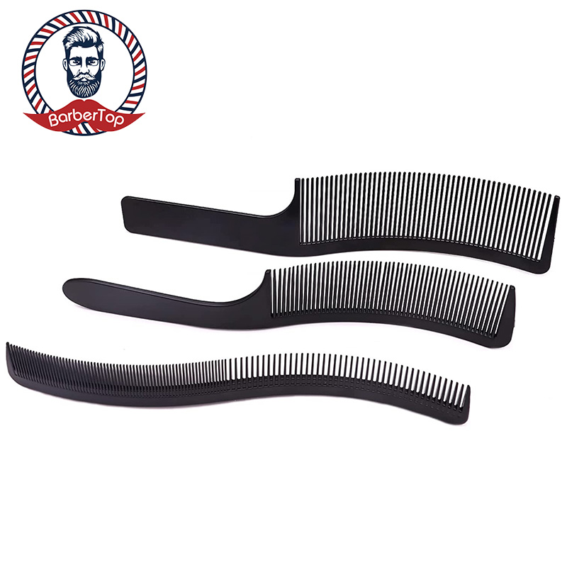 Best of 3PCS Haircutting Comb Curved Barber Clipper Comb Hairdressing Stylist Salon Barbershop Supplies Reviews & Tips