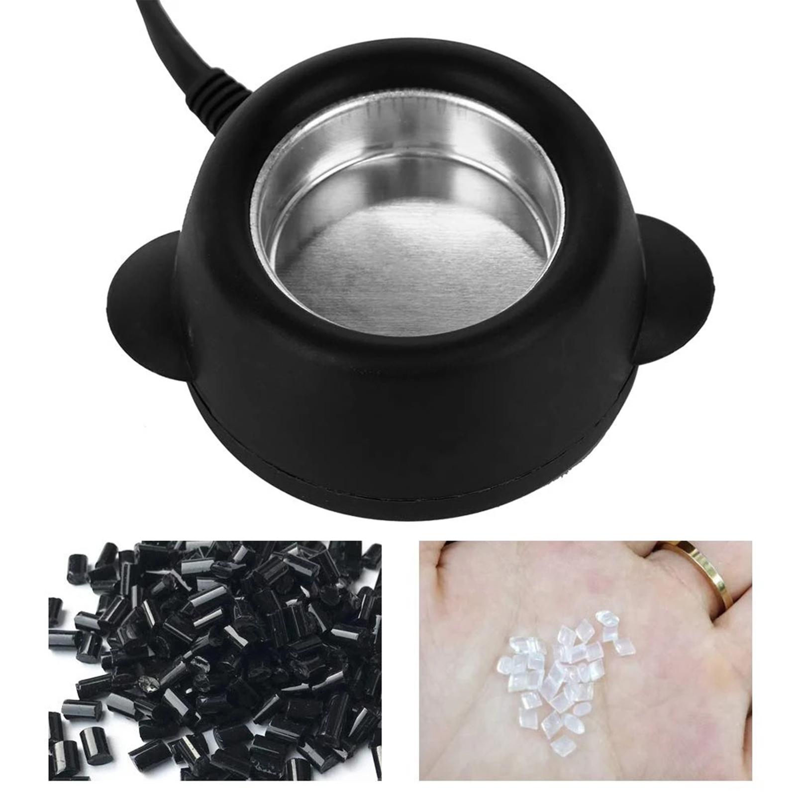 Mini Hot Melt Glue Pot 30W Glue Pellets Hot Pot Constant Temperature Control Stove Dolls DIY Floral