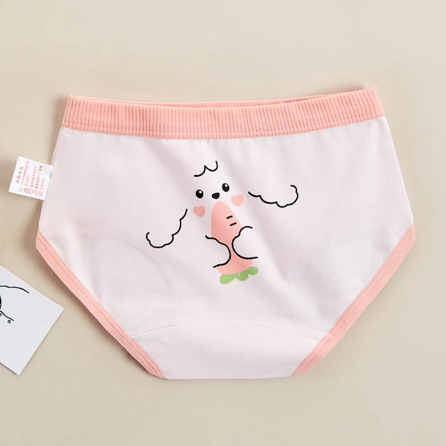 2-14yr Cotton Girls Brief Underwear Boxers for Girls Underpants