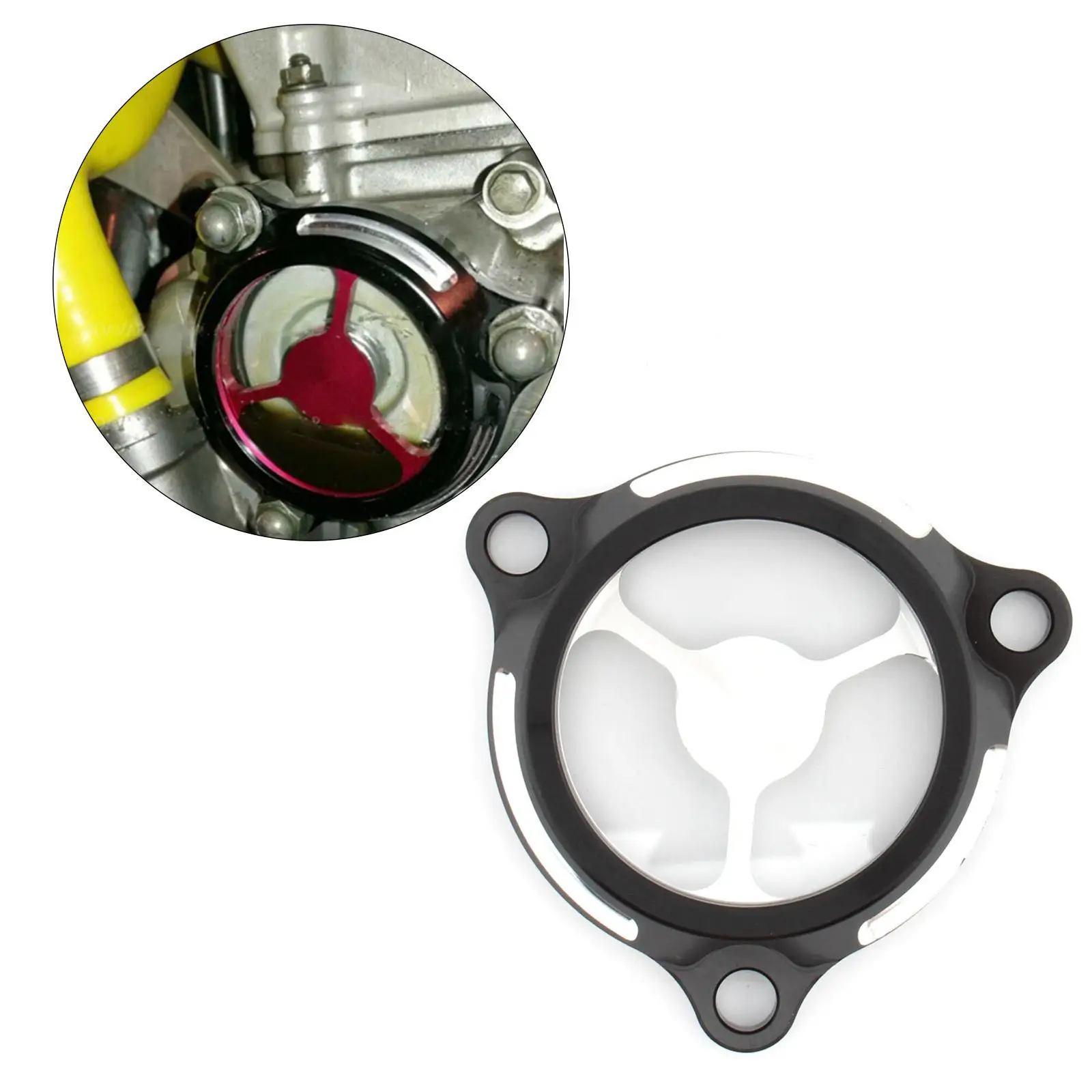 Engine Oil Filter Cover Motorcycle Accessories Fits for Suzuki 05-21 Drz400 Drz 400S Drz400E