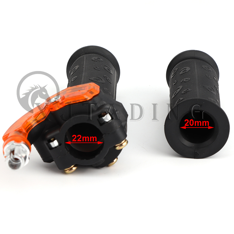 Twist Throttle Accelerator 3-stufiger Griff + 80 cm Kabel für 47 cc 49 cc Mini Dirt Bike Quad Pocket Zubehör – Detail 5