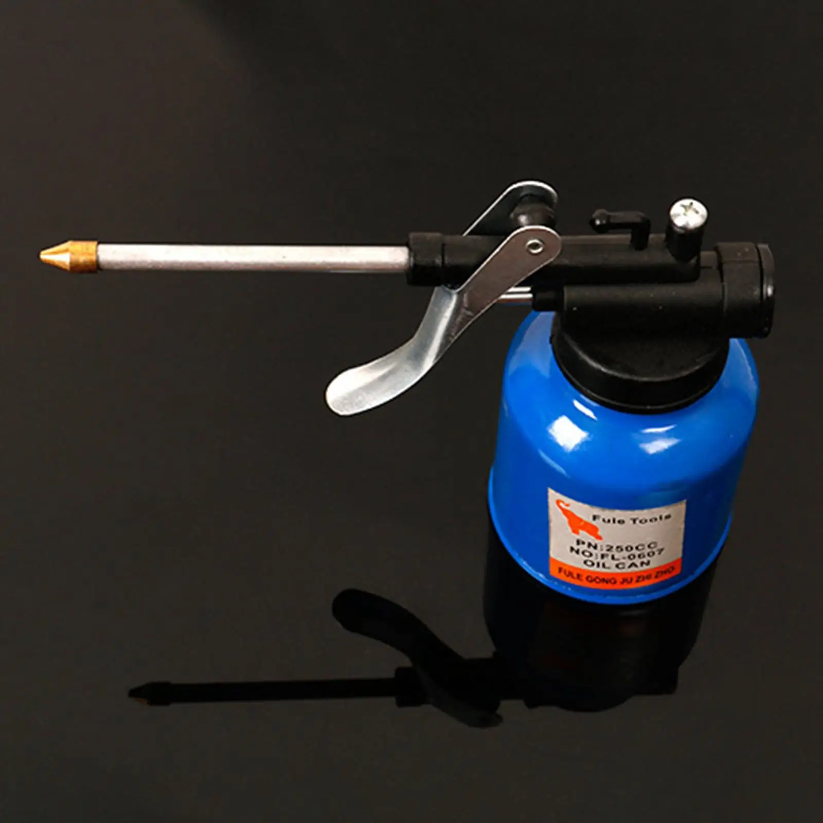 Hand Pump Oil Can 250ml Lubrication Oiling Can Bottle Oil Can Pump Oiler for Liquid Handling Lubricants Grease Oiling