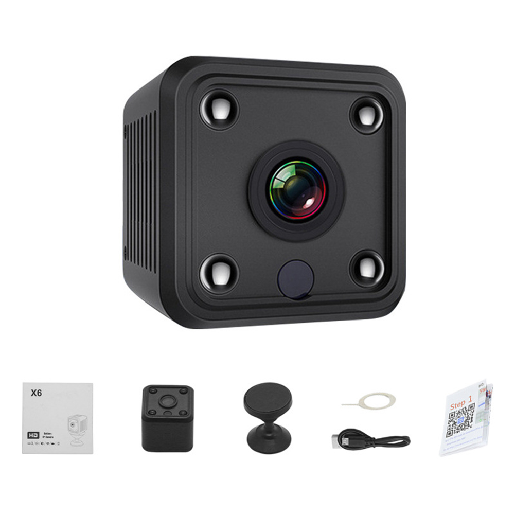 X6 Mini IP Camera WiFi Sports Camera HD 1080P Wireless Security Surveillance Built-in Battery Night Vision Smart Home IP Camera 20 S7fa56d3bd594460686377f7cc7e29950A X6 Mini IP Camera WiFi Sports Camera HD 1080P Wireless Security Surveillance Built-in Battery Night Vision Smart Home IP Camera