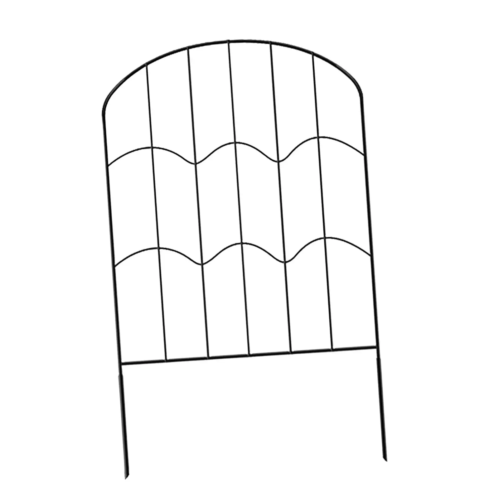 Animal Barrier Picket Edging Privacy Stairs Decorative Garden Fence Panel