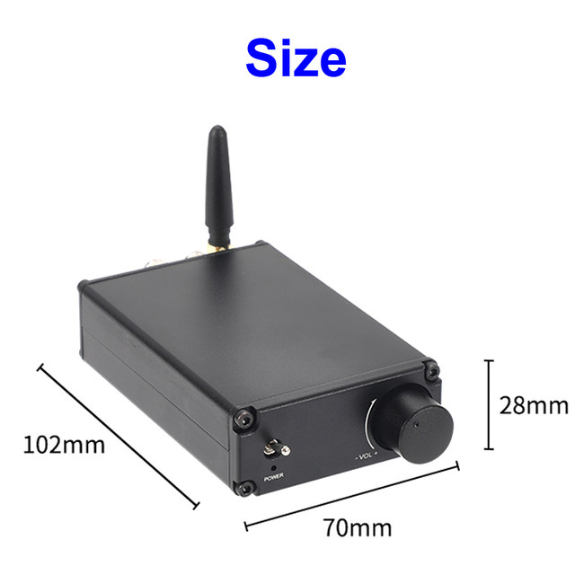 80w+80w Infineon Ma12070 Digital Audio Power Amp Bluetooth