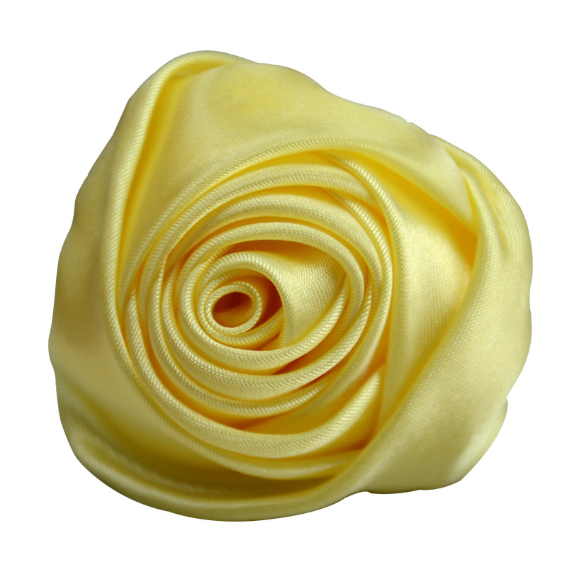4PCS/lot 5.5cm Satin Fabric Handmade Three-Dimensional Simulation Rose Bud Wholesale DIY Jewelry Shoes And Hat Accessories