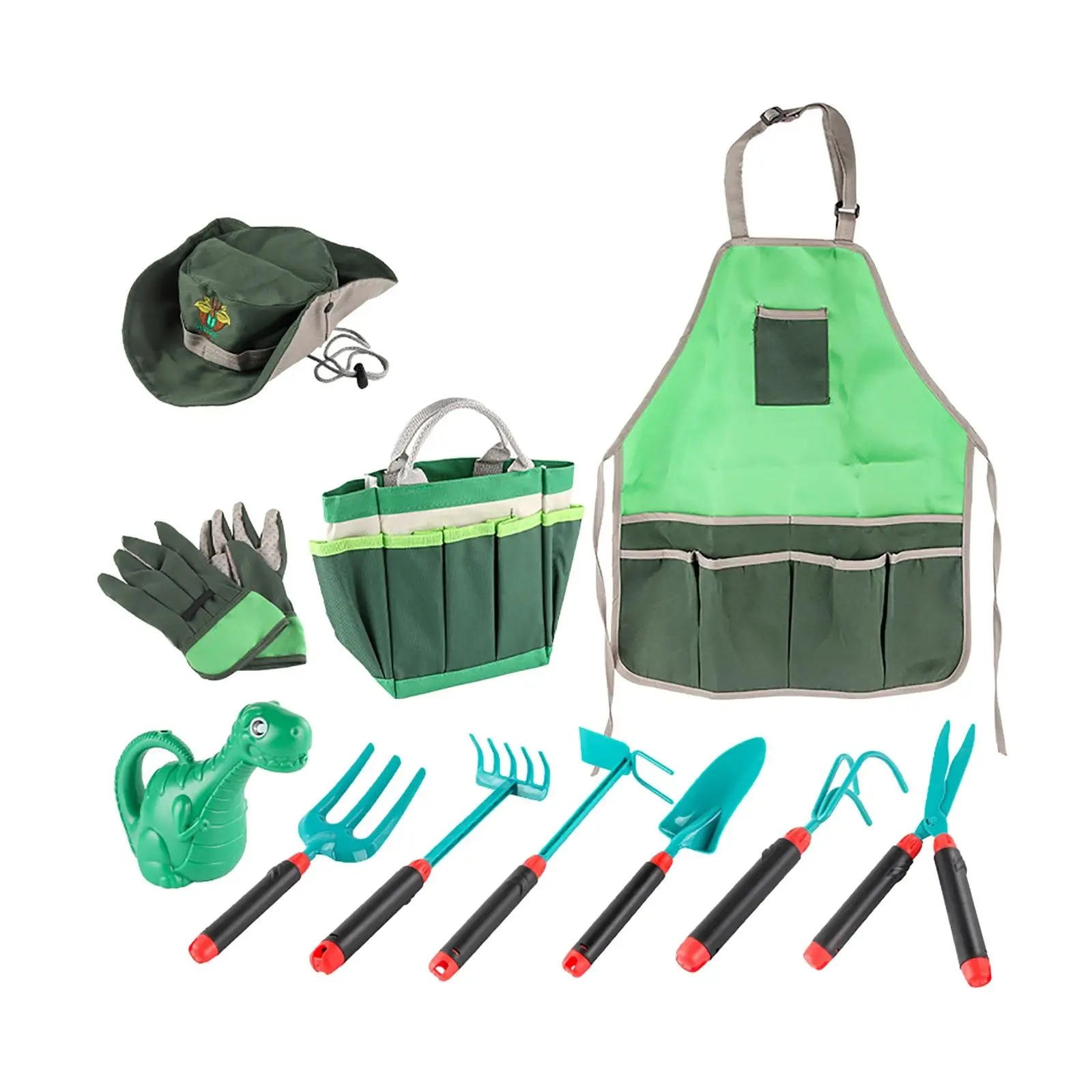 11Pcs Kids Gardening Tool Set   for Parent Child Toy Ages 3-7