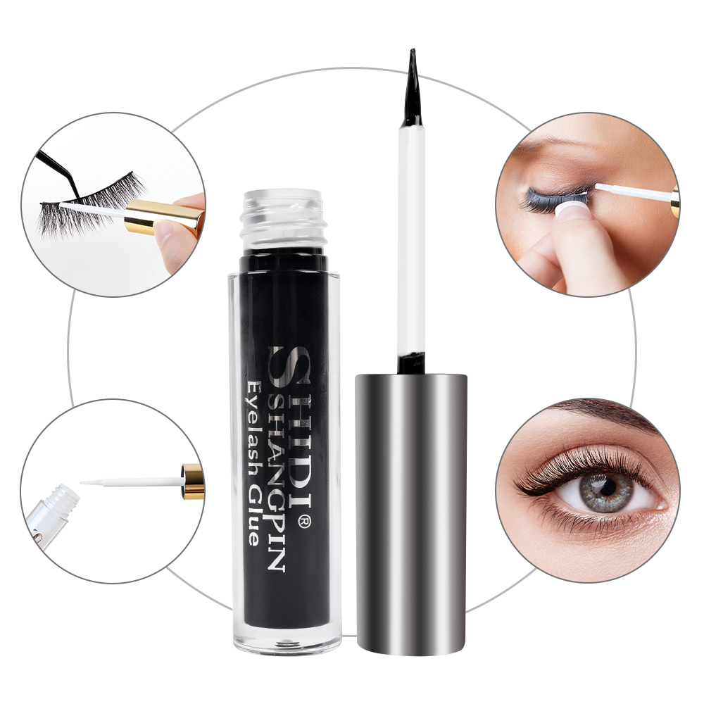 Best of Waterproof Strong Adhesive Eyelash Glue Quick Dry False Eye Lashes Glue Latex Free Clear Black Color Makeup Eyelashes Extension Reviews & Tips - Image 4