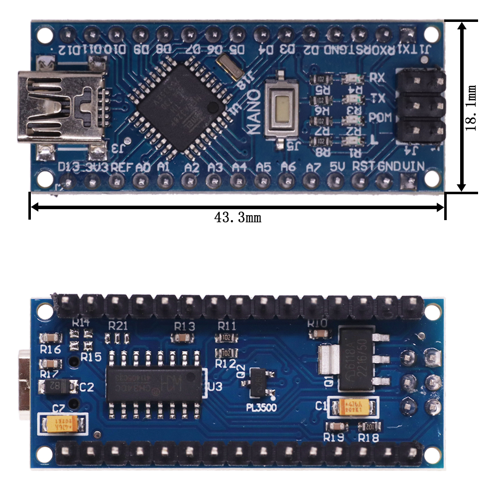 MINI ENC28J60 Ethernet Escudo V1.0 RJ45 Microchip