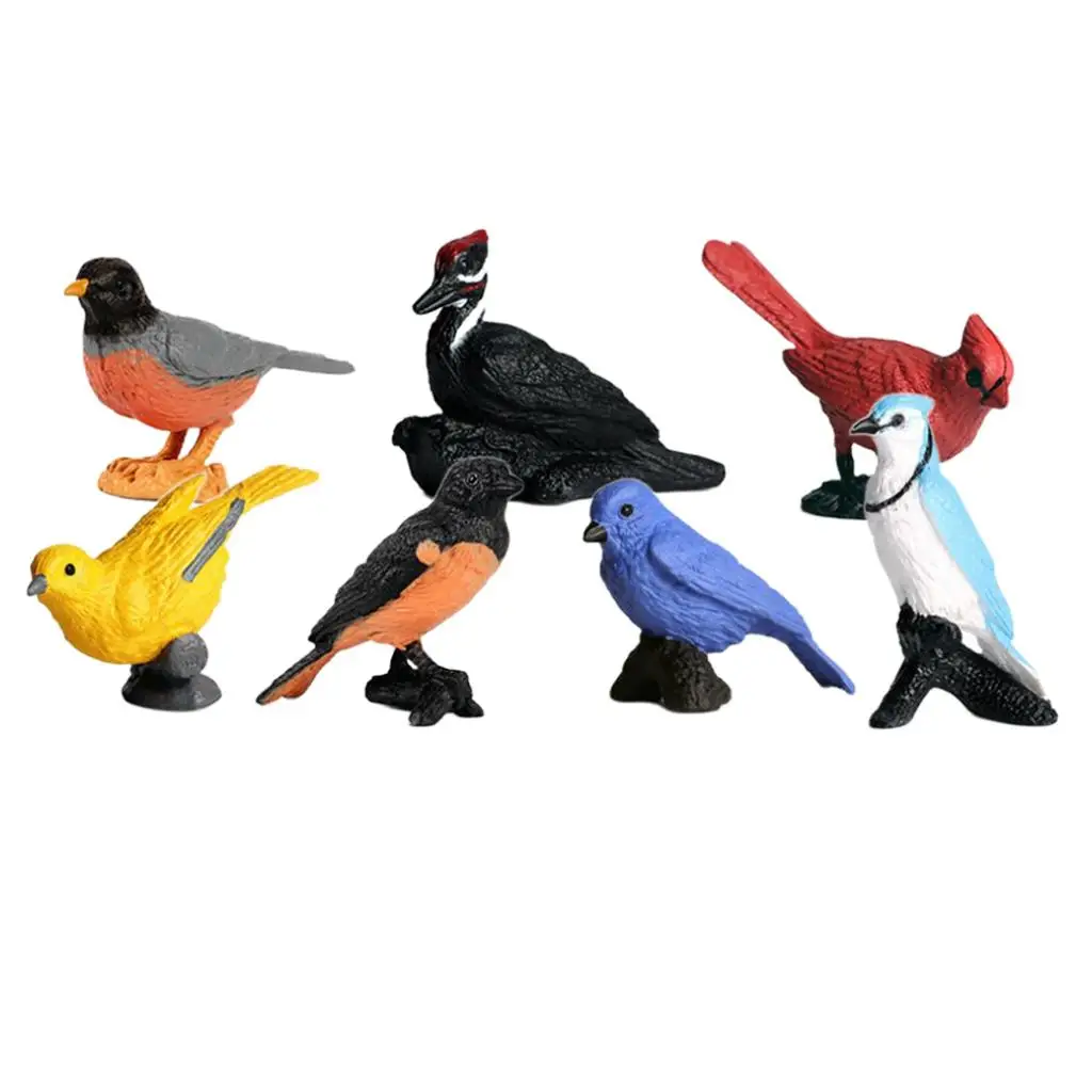 Simulation Birds  Toy Animal Miniture Figurine M4134