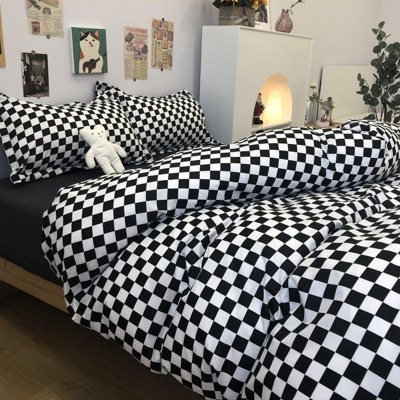 Nordic Bedding Set of Anime Bed Linen,