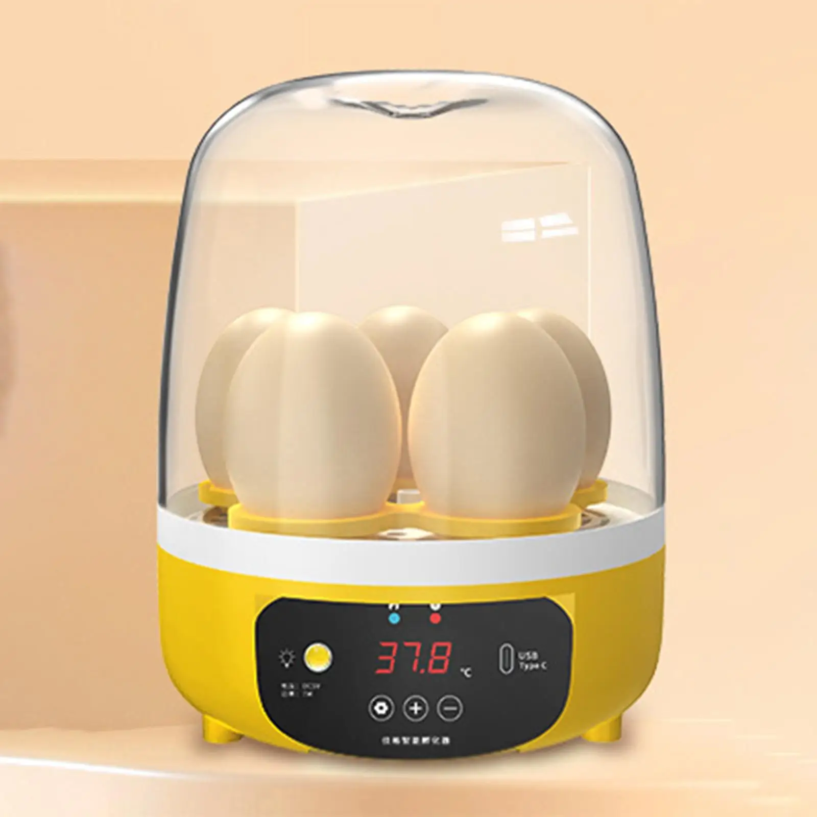 USB Poultry Hatcher 360 Turning Digital Automatic Egg Incubator for Hatching