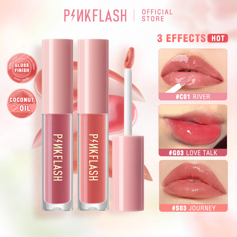 Best of PINKFLASH Shimmer Liquid Lipstick Waterproof Long-lasting Moisturizing Lip Gloss Natural Shine Smooth Lip Tint Makeup Cosmetics Reviews & Tips