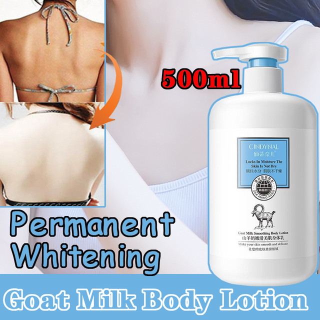 Goat Milk Whitening Body Lotion Anti dryness Moisturizing Smooth