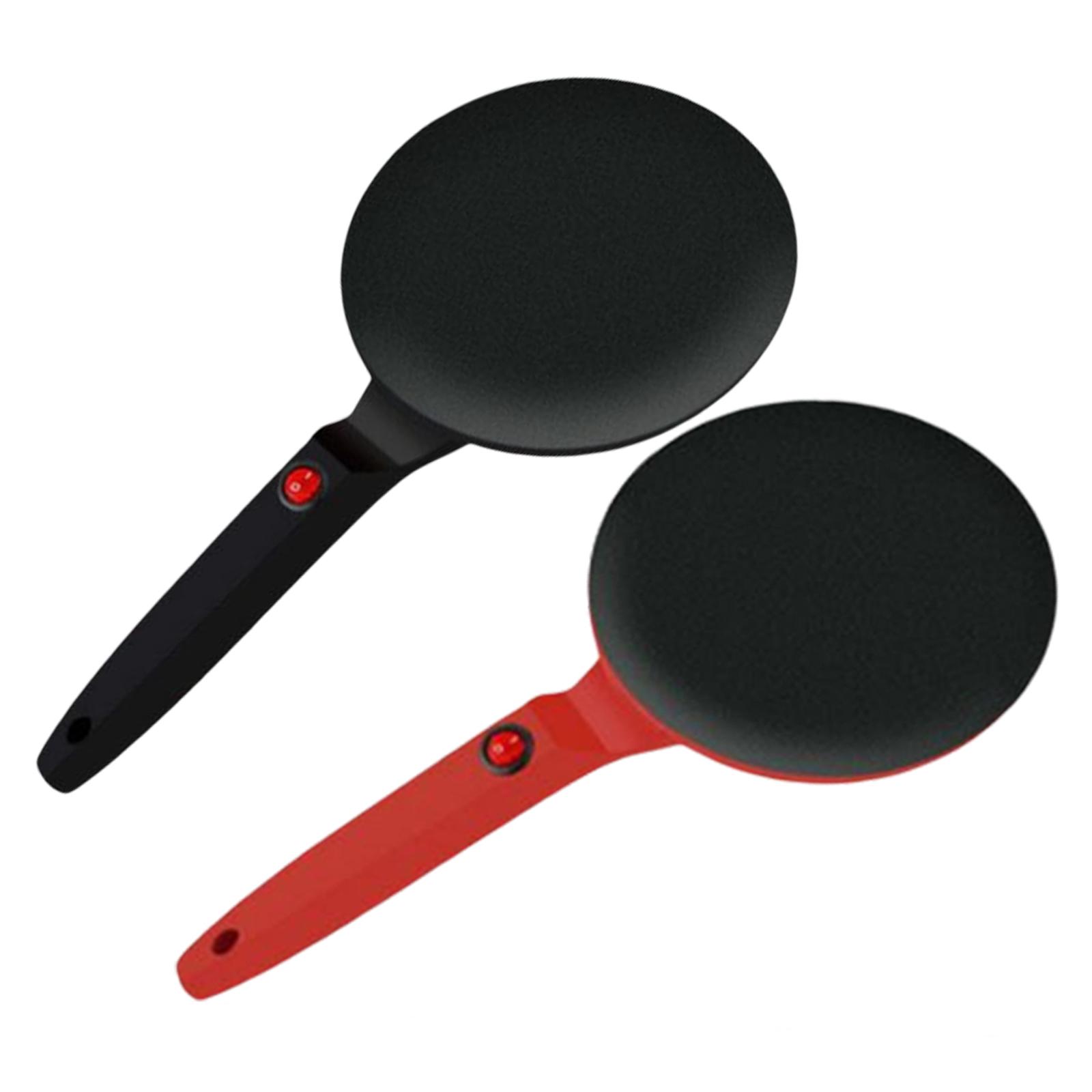 Kitchen Crepe Maker Non Stick Auto Temperature Control Easy to Use Eggs Breakfast Cake Pan 220V for Household Bacon Crepes