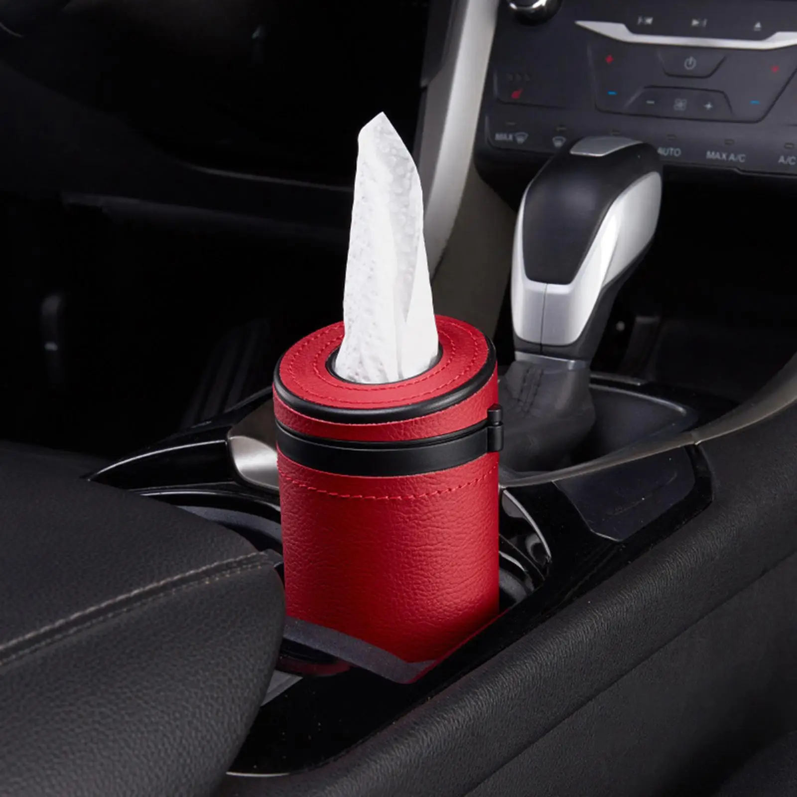 Cylinder Car Tissues Box Travel Facial Tissues Box Tissues Container for Car Cup Holder Tissue Tube Safety Broken Window