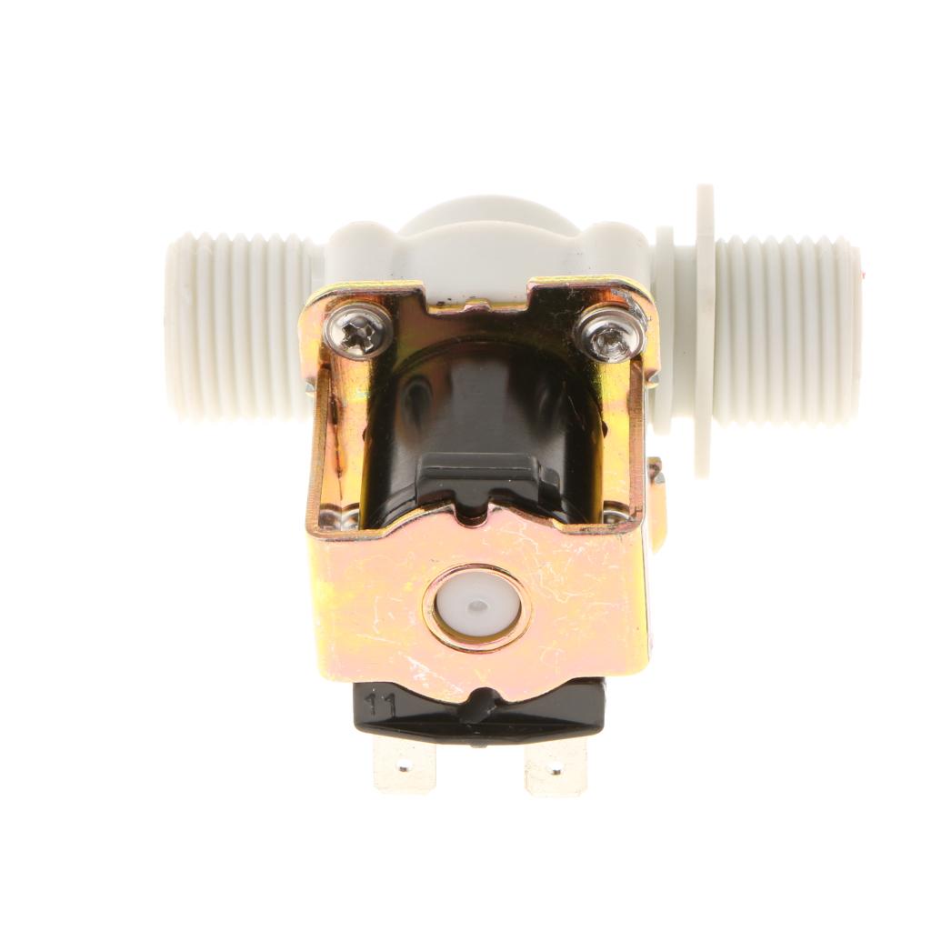 DC12V 1/2 inch Solenoid Inlet Valve Normally Closed For Water Heater Water Cooler Durable