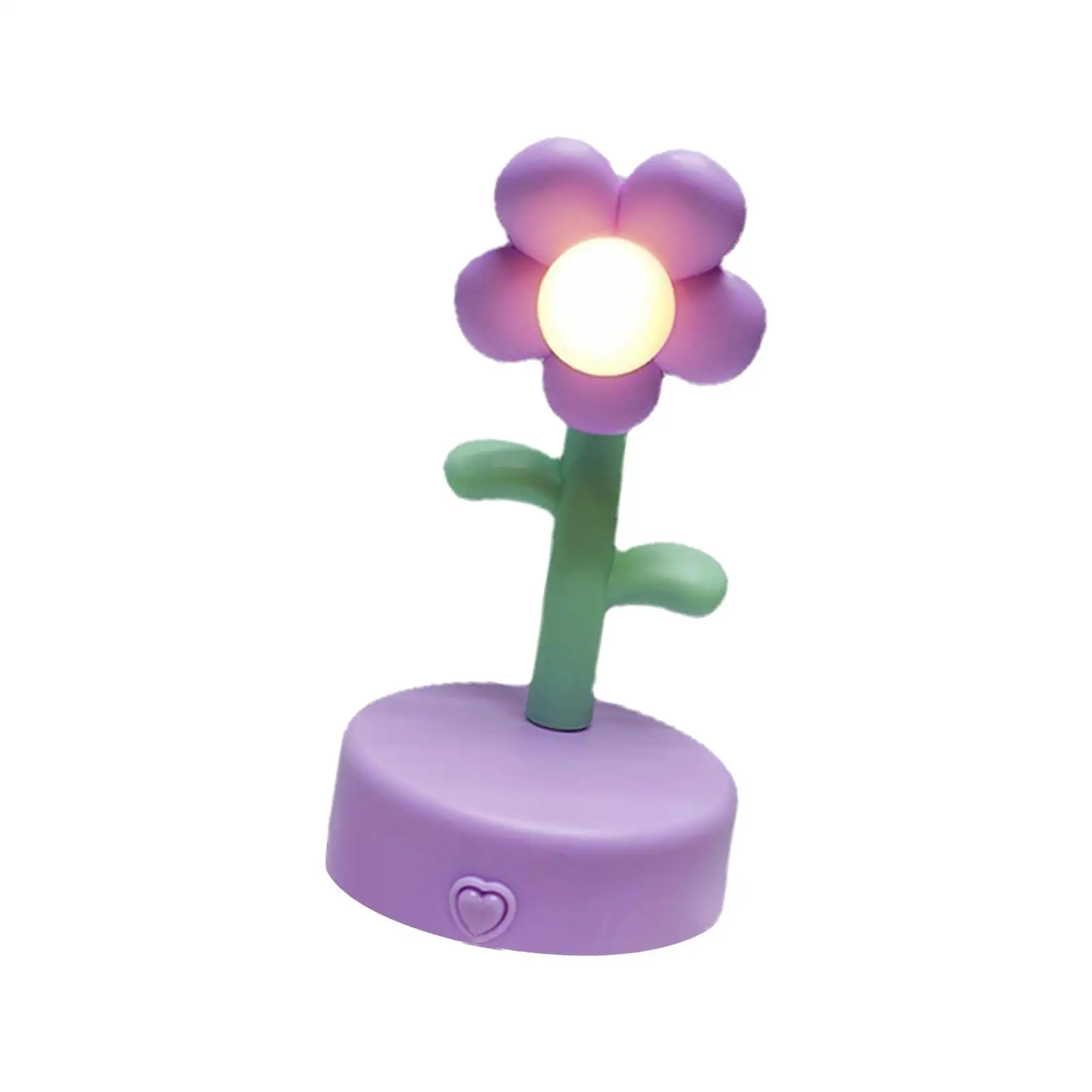 Creative Flower Table Lamp Night Light Portable NightStand Lamp Desk Lamp for Living Room Bedroom Dorm Decoration Kids Gift