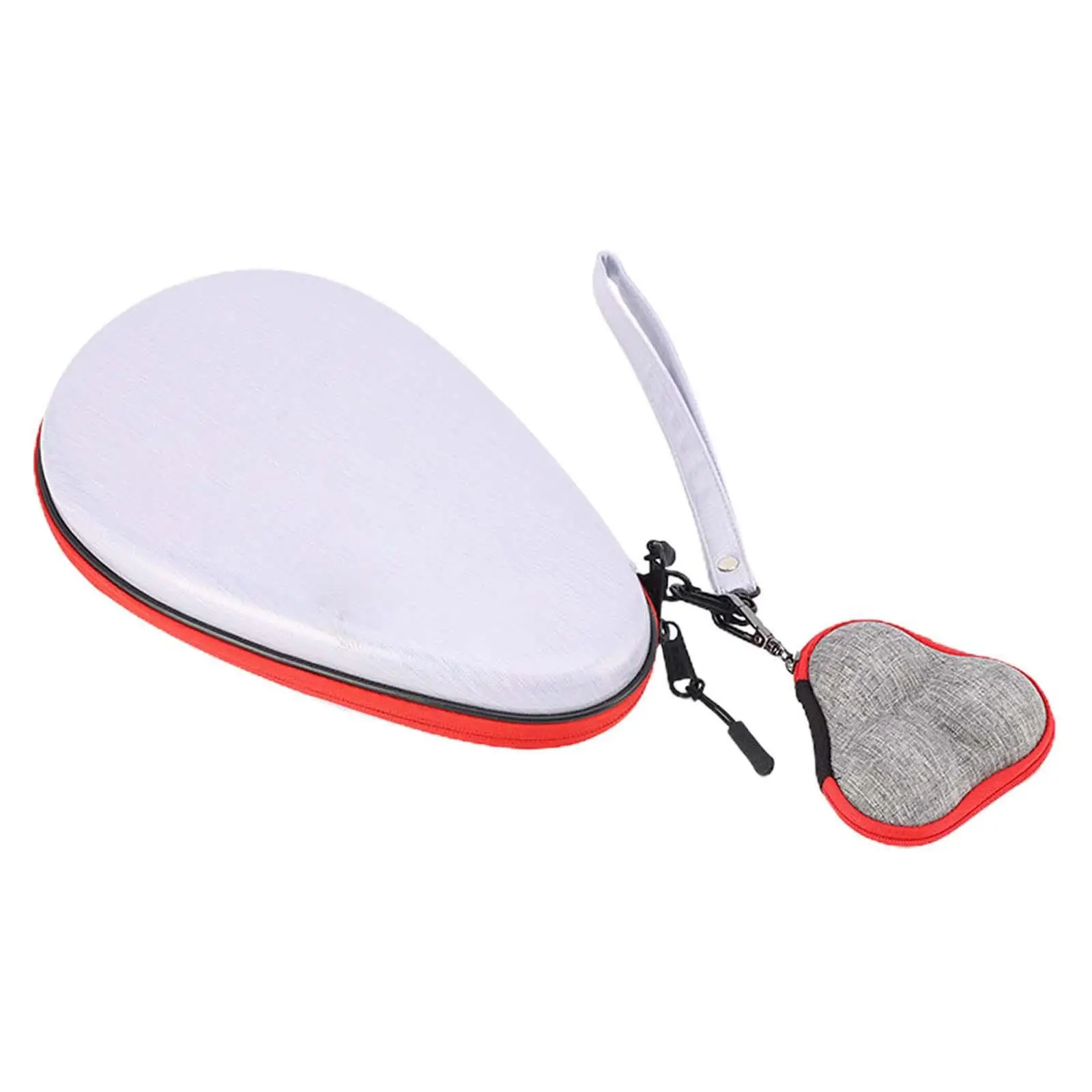 Table Tennis Paddle Case EVA Impact Resistant Table Tennis Racket Case Pingpong Bag for Sportsman Adult Unisex Competition