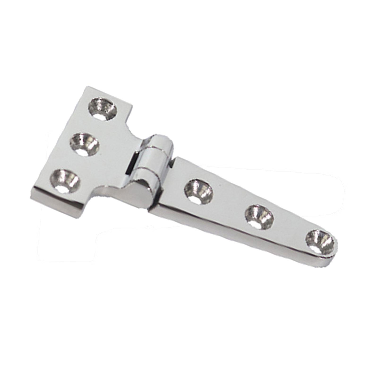 T Shaped Hinges 316 Stainless Steel Boat Hinge Durable for Decks, Gates, Toolboxes Easily Install Accessories Heavy Duty