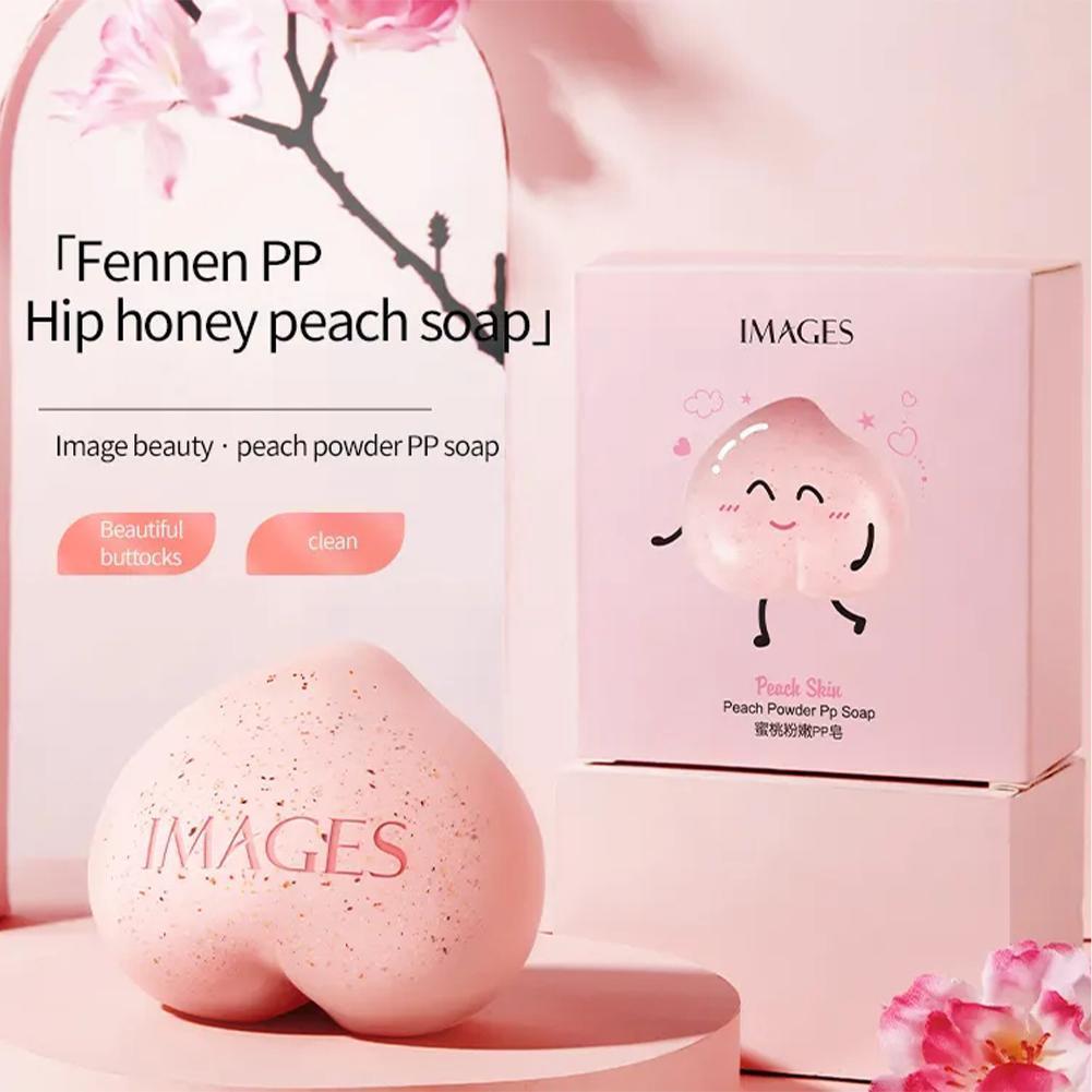 Best of Peach Butt Cleaning Soap Whitening Scrub Body Soap Skin Buttock Body Moisturizing Care 90g Cleansing K3K4 Reviews & Tips