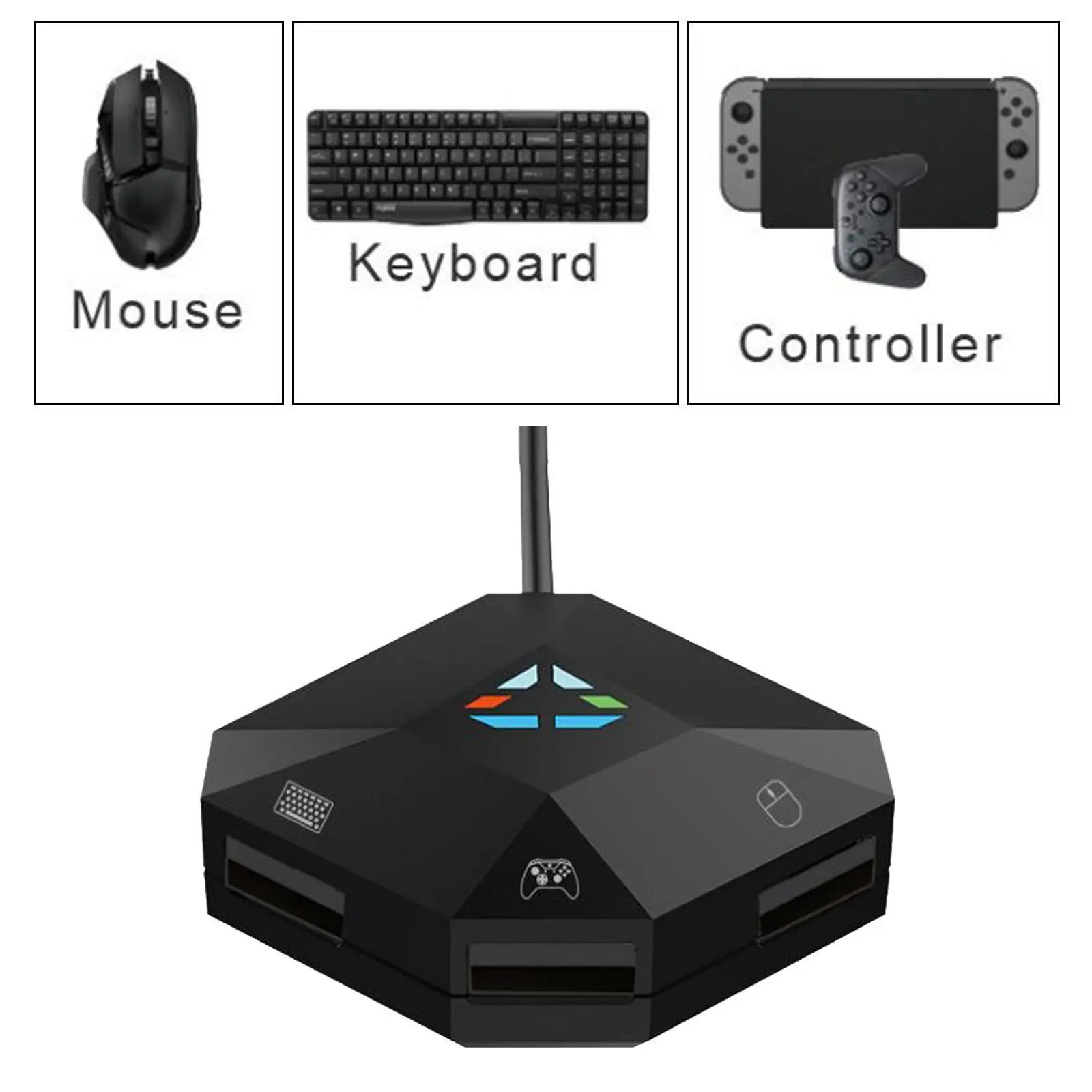 USB Keyboard and Mouse Converter Adapter for N-Switch ONE Professional