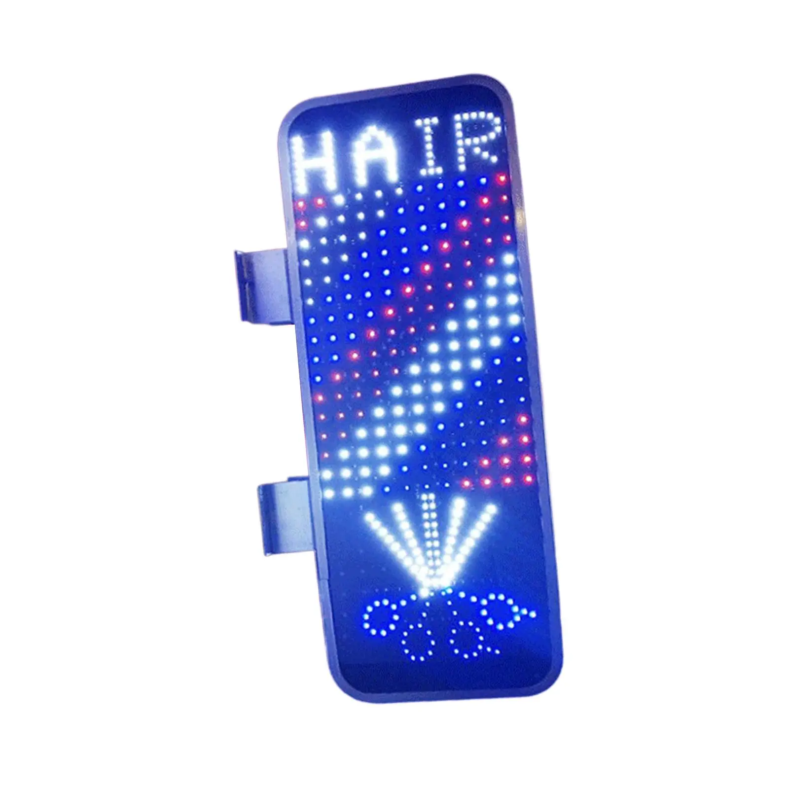 Rainproof Barber Shop Sign Light Rotating Hairdressing LED Lamp Pole Lights