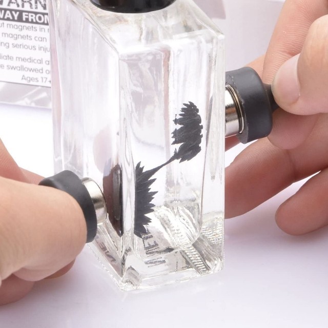 Ferrofluid in a Bottle Display Bottle Ferrofluid Magnetic Liquid Display  Toy - AliExpress